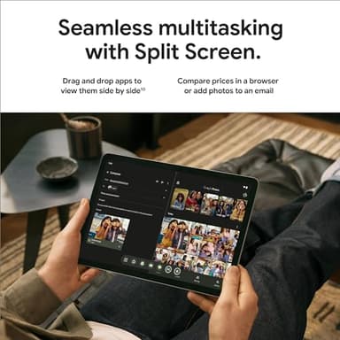 Google Pixel Tablet - Android Tablet with 11-Inch Screen and Extra-Long Battery Life - Hazel - 8 GB RAM - 128 GB - Image 9