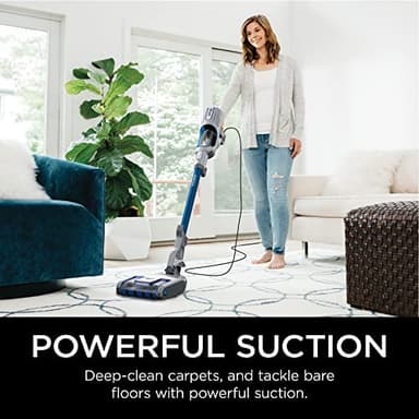Shark | Corded Stick Vacuum Cleaner | Vertex Ultralight | Removable Handheld Vacuum | Pet Hair Vacuum for Carpet and Hard Floor | Powerful Suction | No Hair Wrap | 3 Attachments Included | HZ2002 - Image 2