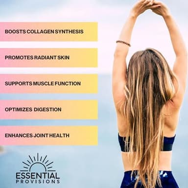 Essential Provisions WAETER | Collagen & Electrolyte Hydration Powder | Sugar Free | Non-GMO | Gluten Free | Paleo | Soy Free | Dairy Free | Grass-Fed & Pasture Raised | 30 Servings - Citrus Splash - Image 5