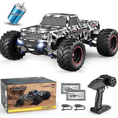 HAIBOXING 1/12 Scale Brushless RC Cars 903A, 4X4 Off-Road RC Monster Truck with Fast Remote Control of 55KM/H Top Speed, Hobby Grade RTR RC Vehicles All Terrain for Adults, Boys - Image 1