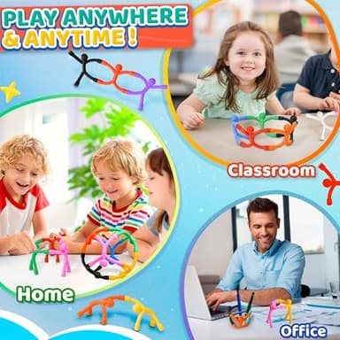 Magnetic Travel Toys for Toddlers Kids 5PCS, Airplane Car Travel Activities Essential, Fidget Toys Road Trip ‌Sensory Toy, Fidgets for Classroom Toys for 3 4 5 6 7 8 Year Old, Kids Stocking Stuffers - Image 5