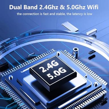 5 in 1 Wireless Carplay & Android Auto Wireless Adapter - 2025 Upgrade Magic CarPlay Ai Box Streaming Video Fits Netflix/YouTube/TF Card, CarPlay Wireless Adapter for Wired CarPlay/Android Auto Cars - Image 7