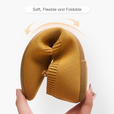 Shupua Women's Flats Black Flats Shoes Pointed Toe Ballet Flats Comfortable Bow Girls Flats Dressy(Yellow.us5) - Image 2