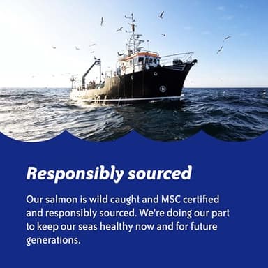 Chicken of the Sea Pink Salmon in Spring Water, 40 Ounce Packets (Box of 6), Wild Caught, Boneless, Foodservice Size - Image 7