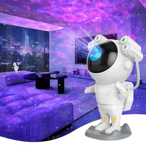 Astronaut Light Projector with Nebula, Astronaut Galaxy Star Projector Starry Night Light, Timer & Remote Control, Bedroom Ceiling Projector, Best Gifts for Children & Adults - Image 1