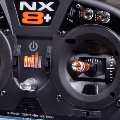 Spektrum NX8+ 20 Channel DSMX Transmitter Only, SPMR8210 - Image 5