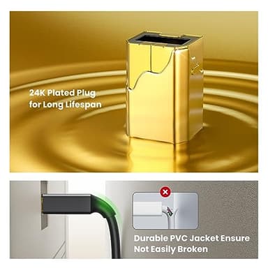 UGREEN USB A to USB B Printer Cable 5ft - High-Speed for HP, Canon, Brother, Samsung, Dell, Epson, Lexmark, Xerox, and More - Image 8