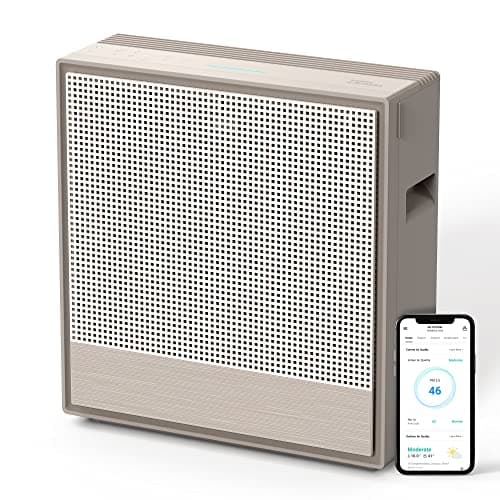 COWAY Air Purifiers for Home Large Room Up to 930 ft², Washable Pre-Filter and True HEPA Filter for Smoke, Allergies, Pet Dander, Odor, AQI, App Control, Smart & Rapid Mode, 3yr Warranty, 250S - Image 1