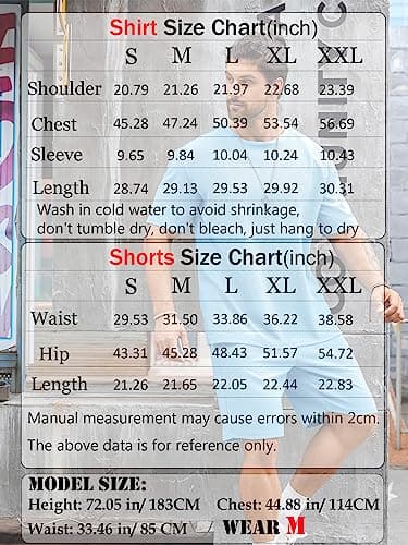 Babioboa Men's Casual set Tee TShirt Suit 2 pockets two piece outfit Homewear Summer oversize Tracksuit for men - Image 6