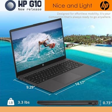 HP Laptop 255 G10 Notebook • 32GB RAM • 1TB SSD • 15.6" Full HD IPS Display • Ryzen 3 7330U Processor • HDMI • USB-C • Wi-Fi 6 • Bluetooth 5 • Windows 11 Pro • Business or Personal Use - Image 5