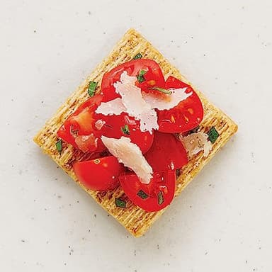 Triscuit Roasted Garlic Whole Grain Wheat Crackers, Lunch Snacks, Bulk Snack Crackers, Family Size, 6 - 12.5 oz Boxes - Image 9