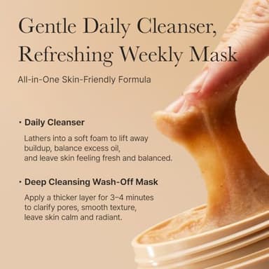 ARENCIA Calendula Rice Mochi Fresh Cleanser - Moisturizing, Brightening & Deep-Cleansing (4.23oz) - Image 8