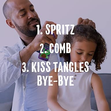 Aussie Kids Hair Care Bundle Set Including: Shampoo (16 Fl Oz), Conditioner (16 Fl Oz) & Detangler Spray (8 Fl Oz), Paraben- Freem Sulfate-Free, Dye-Free, Cruelty-Free, Tangle-Free Styling - Image 6