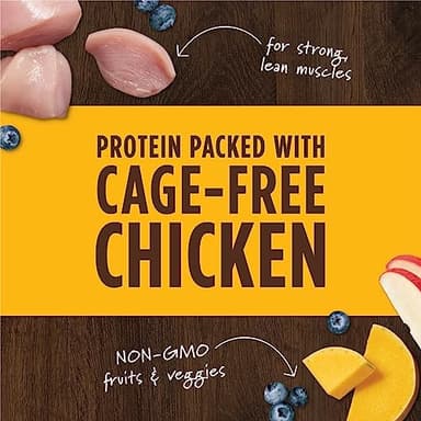Instinct Raw Boost Mixers, Freeze Dried Dog Food Topper, Grain Free - Cage Free Chicken, 6 oz. Bag - Image 4