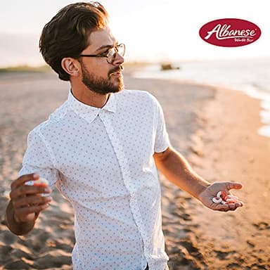 Albanese World's Best Gummi Watermelon Rings | 4.5lbs of Candy | Gluten Free, Fat Free, Soft and Chewy Gummy Rings | Perfect for Parties, Baking with Kids, and On The Go Snacking - Image 7