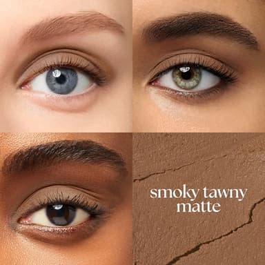 Julep Eyeshadow 101 Cream-to-Powder Waterproof Shadow Stick – Smoky Tawny Matte – Long-Lasting, Crease-Proof, Muted Brown Matte Eyeshadow with Built-in Smudger - Image 2