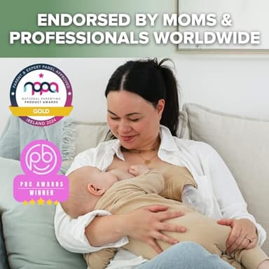 haakaa Manual Breast Pump with Flower Stopper Set, Gen.2 Silicone Hand Pump with Suction Base, BPA Free (5oz/150ml, Lavender) - Image 2