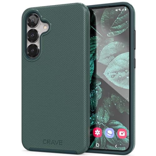 Crave Dual Guard Compatible with Samsung Galaxy S25 Plus Case, Shockproof Protection Dual Layer Case for Samsung Galaxy S25 Plus - Forest Green - Image 1