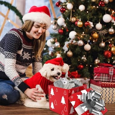 Homounter Large Squeaky Plush Dog Toys, Interactive Puppy Toys for Tug of War, Tough Pet Toys for Dogs, Dog Chew Toy for Small, Medium, and Large Dogs - Image 7