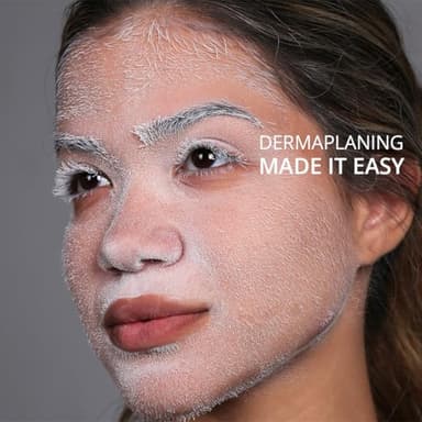 SKNBODY Hair Identifier Spray for Face Shaving and Dermaplaning Tool with 4 Razors, Upgraded Dermaplaning Spray for Women Facial Hair Removal, Gentle on All Skin Types - Image 4