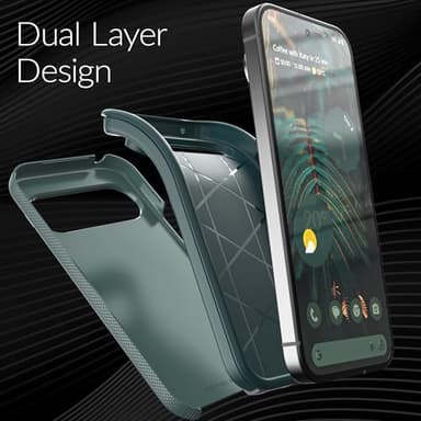 Crave Dual Guard for Google Pixel 10 Case and Pixel 10 Pro Case, Shockproof Protection Dual Layer - Forest Green - Image 4