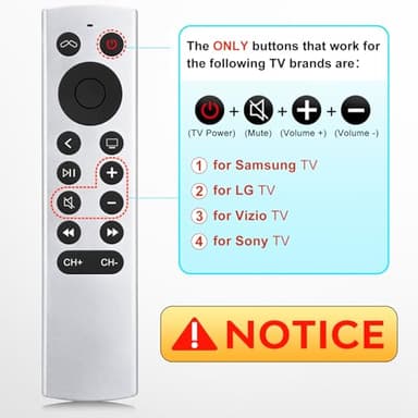 Replacement for Apple-TV-4K-Remote, Remote Control for Apple TV 4K/HD (NOT Siri and Voice) - Image 2