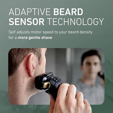 Panasonic Electric Razor for Men, Electric Shaver for Men, ARC5 with Premium Automatic Cleaning and Charging Station, Wet Dry Shaver, Cordless Razor, with Pop-Up Trimmer ES-LV97-K, Black - Image 5