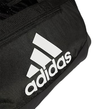 adidas Unisex Defender 4.0 Gym Duffel Bag for Men and Women, Black/White, Medium (66L) - Image 4