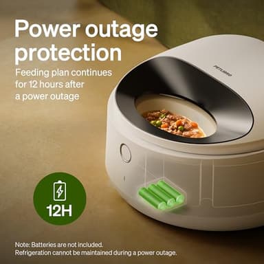 PETLIBRO Automatic Cat Feeder Wet Food Refrigerated New Upgraded APP Control,3 Days Freshness 3 Meals,Semiconductor Cooling&Quick Chills Wet Food Dispenser,Polar WiFi Timed Auto Pet Feeder for Cat Dog - Image 8