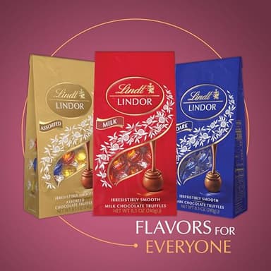 Lindt LINDOR Birthday Cake White Chocolate Truffles, White Chocolate Candy with Smooth, Melting Truffle Center, 8.5 oz. - Image 6