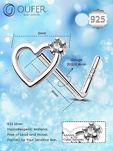 20G Nose Rings - Image 5