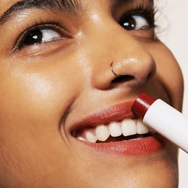 Melixir Vegan Lip Butter (12 Colors), Hydrating Tinted Lip Balm Stick, Bee-Free, Petrolatum-Free, Plant-Based, Moisturizes Dry & Chapped Lips With Shea Butter, Sheer, Natural Finish - #11 Autumn Rain - Image 8