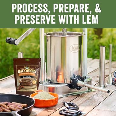 LEM Products Backwoods Sweet Italian Fresh Sausage Seasoning Kit, Ideal for Wild Game and Domestic Meat, Seasons Up to 20 Pounds of Meat, 9.5 Ounce Package - Image 7