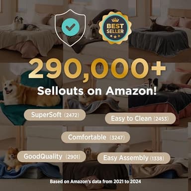 Bedsure Waterproof Blanket for Bed - Sherpa Fleece Waterproof Dog Blankets for Large Dogs, Pet Blankets for Bed/Couch/Dog Crate, Soft Plush Reversible Furniture Protector, King Size, 108"x86", Blue - Image 7