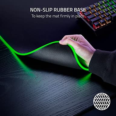 Razer Goliathus Chroma 3XL Gaming Mouse Pad: Micro-Textured Cloth Surface - Large to Cover Desk Setup - Chroma RGB - Optimized for All Sensitivity Settings and Sensors - Non-Slip Rubber Base - Image 6