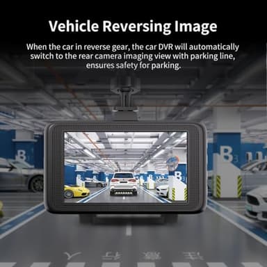 3-inch 1080P HD car Dash cam, 24-Hour Recording, 170° Wide Angle, Night Vision, Video Motion Detection - Image 3