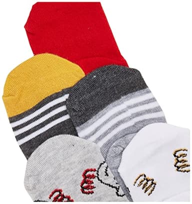 WINNIE THE POOH unisex baby Winnie the Pooh 5 Pack Shorty Socks, Assorted Neutral, 12-24 Months US - Image 3