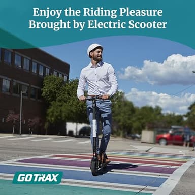 Gotrax XR Elite Electric Scooter, 8.5" Pneumatic Tire, Max 18 Mile and 15.5Mph by 300W Motor, Bright Headlight and Taillight, Aluminum Alloy Frame and Cruise Control, Foldable Escooter for Adult Black - Image 5