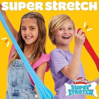 Play-Doh Super Stretch 30-Pack, Kit, Gifts for Kids, Popular Kids Toys, Party Favors for Kids 8-12, Compound Packs, Bulk Pack, Kids Gifts 8-12, Sensory Dough - Image 4