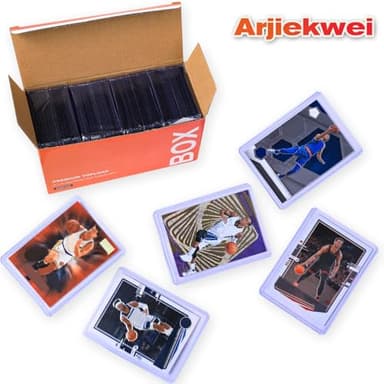 Arjiekwei 3"X 4" Card Sleeves Top Loaders for Cards, Baseball Protectors Hard Plastic, Premium Toploaders, Card Holder for Sports Baseball Trading Football Game Cards (100 Top Loaders) - Image 5