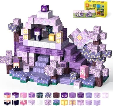 tinytrek Magnetic Blocks-120PCS Ocean Quest Set，Magnetic Building Blocks Kids Toys for Ages 3 4 5 6 7 8-13 Birthday Gifts，STEM Montessori Sensory Toys for 3+ Years Old Boys & Girls - Image 1