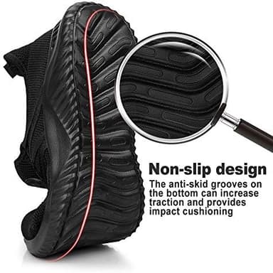 Feethit Mens Slip On Running Shoes Breathable Lightweight Comfortable Fashion Non Slip Sneakers for Men - Image 5