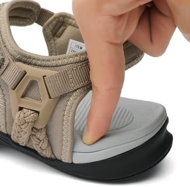 UBFEN Womens Hiking Comfort Sport Sandals Beach Vacation Camping Casual Sport Sandals with Adjustable Straps and Arch Support - Image 7