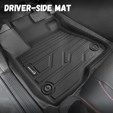 PARTZER Floor Mats for Honda CRV CR-V 2023-2026 (Include Gas & Hybrid), All Weather TPE Protection Floor Liners Accessories, 1st & 2nd Row & Cargo Liner - Image 3