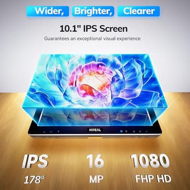 Hideal HM10 10.1" Digital Microscope: 16MP 1200X HD IPS Coin Microscope Magnifier for Error Coins with Light, 1080P LCD Soldering Microscopes for Adults with Screen, PC View, 32GB - Image 2