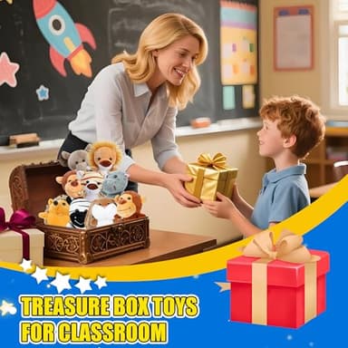 Arrozon 12 Pcs Small Stuffed Animals Bulk, 4.5 Inch Mini Stuffed Animals, Keychain Plush Toys Stocking Stuffers for Kids, Carnival Prizes, Classroom Treasure Box, Claw Machine Filler, Pinata Stuffers - Image 3