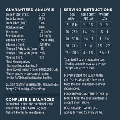 Instinct Raw Boost, Natural Dry Dog Food with Freeze Dried Pieces, High Protein, Grain Free Recipe - Real Salmon, 3.5 lb. Bag - Image 8