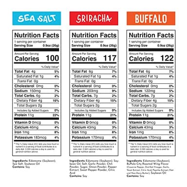 The Only Bean Crunchy Roasted Edamame - Healthy Snacks for Adults and Kids (Variety Pack), Low Carb Keto Snack Food, Vegan Gluten Free High Protein Snacks (11g), Office Snack, 0.9oz 24 pack - Image 9