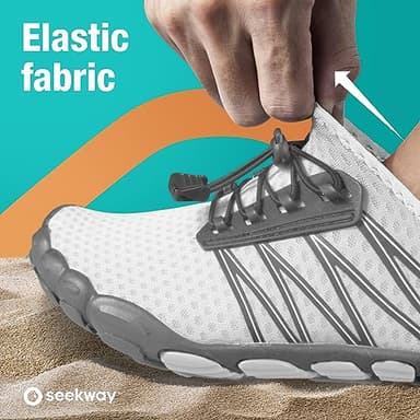 SEEKWAY Water Shoes for Women Adult Quick-Dry Aqua Sock Barefoot Men for Beach Swim River Pool Lake Hiking Kayaking Surfing - Image 4