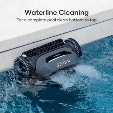 AIPER Cordless Robotic Pool Cleaner, WavePath Navigation, Wall-Climbing, Quad-Motor, 150 mins Runtime for Inground Pools up to 1,600 sq.ft, Seagull Pro ZT6002 (Renewed) - Image 3